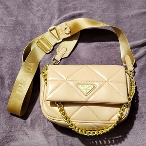 Prada leather crossbody